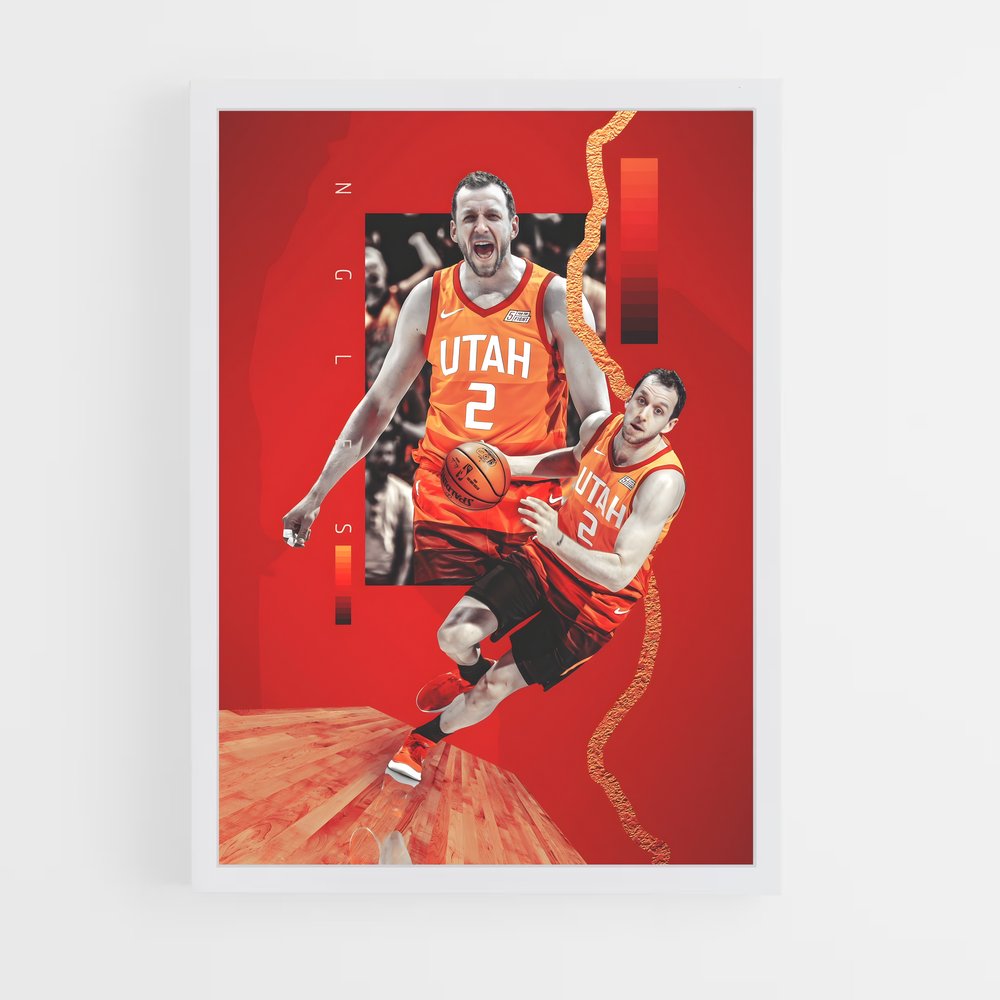 Poster Jumping Joe – affiche Basketball (vue 3)